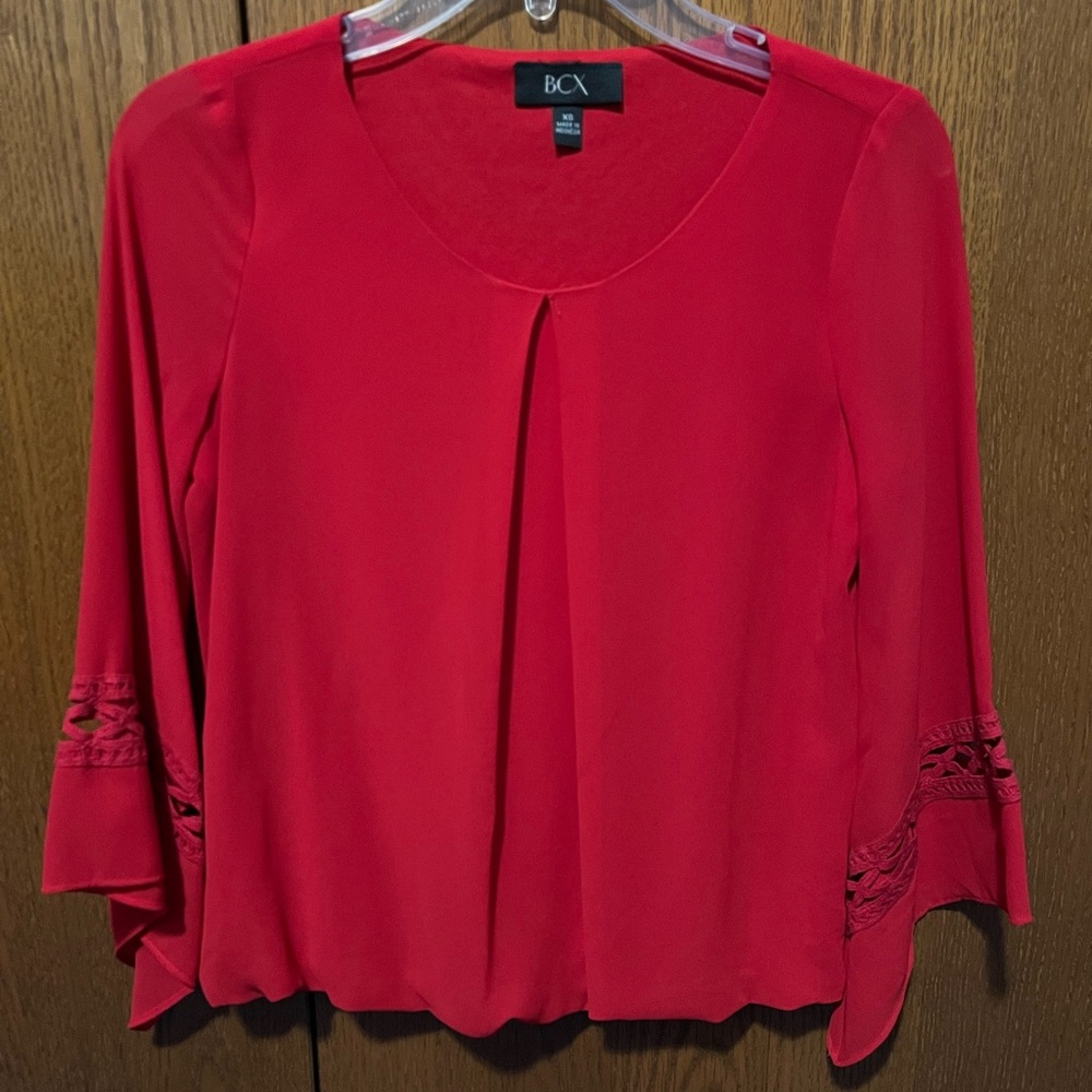 Red BCX dress shirt